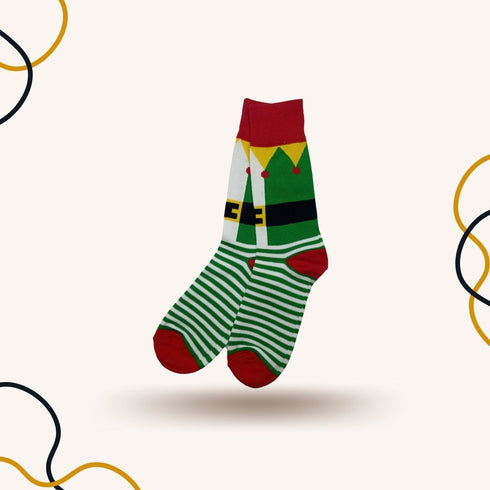 ELF Festive Funky Socks - SOXO #1 Imported Socks Brand in Pakistan